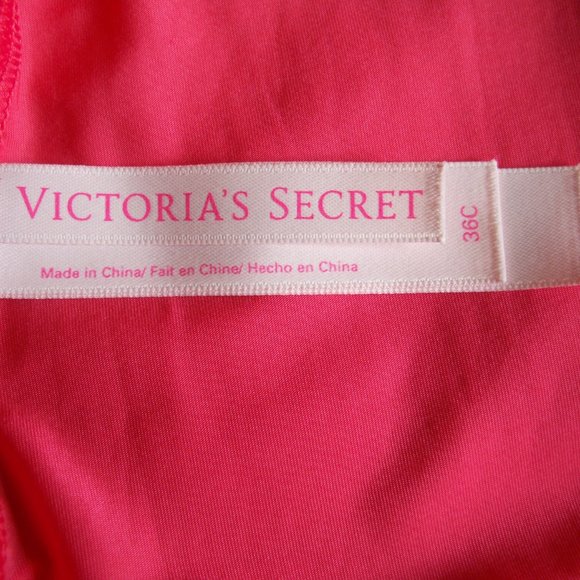 Victoria's Secret Rose Color Nightgown with Lacy - Picture 3 of 16
